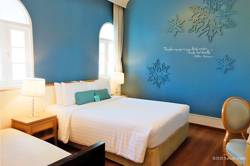 バンコク女子旅におすすめ！ラ・プティ・サリル トンロー1の冬モチーフ客室 フォトジェニック＆かわいい客室／ラ・プティ・サリル